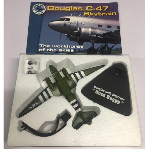 2173 - Atlas Editions Military Giants of the Sky 3903010 1:144 Scale Douglas C-47 Skytrain 'Buzz Buggy'.