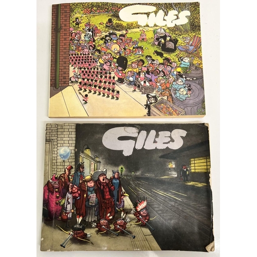 2008 - A pair of 'Giles' cartoon comics, from 1959 & 1984.