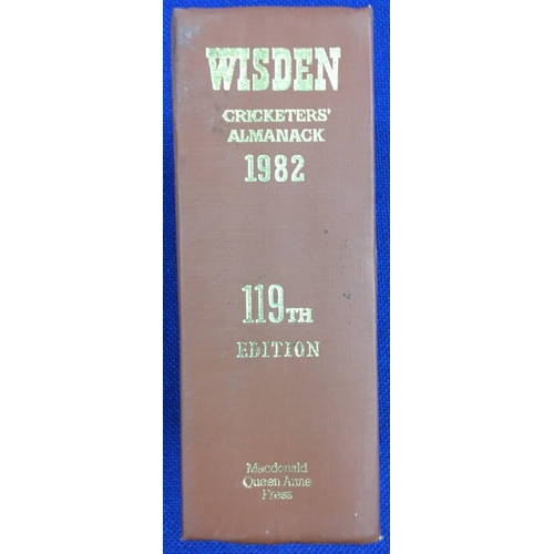 1688 - 1982 Wisden Cricketer's Almanac - 119th Edition