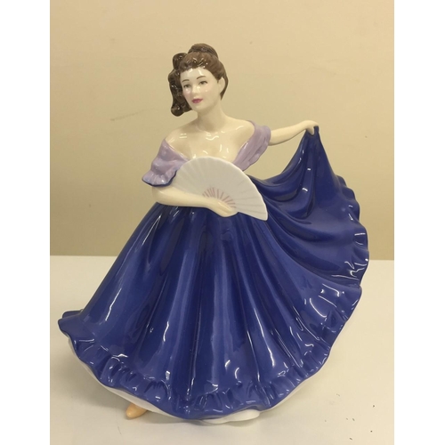 A boxed Royal Doulton 'Elaine' figurine, from the 'Pretty Ladies' range ...