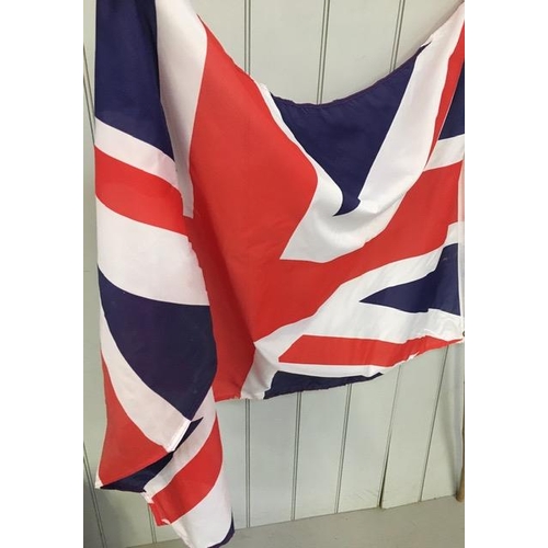 698 - A vintage, large Union Jack flag.