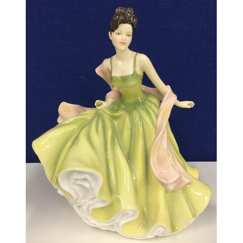 553 - A Royal Doulton Pretty Ladies 'Spring Ball' figurine (ref. HN5467). Height 22cm.