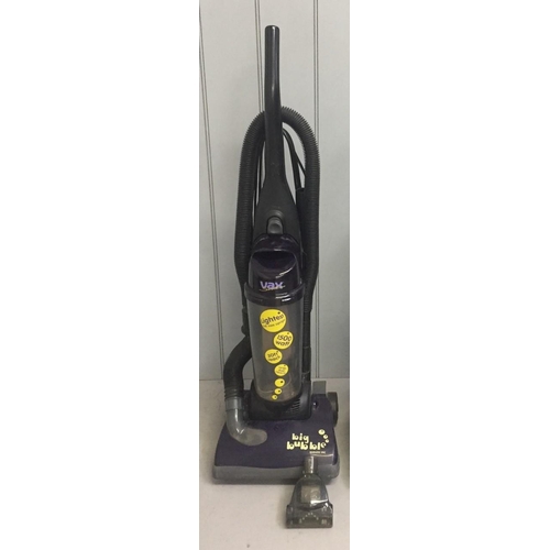 831 - A Vax 'Big Bubble' upright vacuum cleaner. Tested & appears to be in full working order.