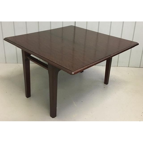 2 - A vintage Stag Pembroke table. Single drop-leaf extension. Dimensions(cm) H55, W90, D45/90.