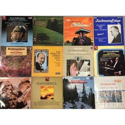 723 - A collection of approximately 76 vinyl albums. Classical/Operatic/Musical genre.