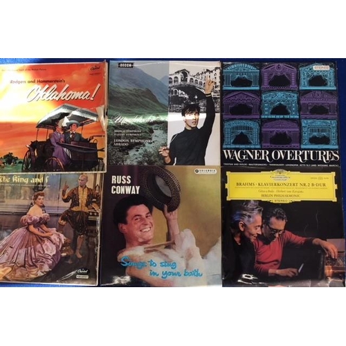 748G - A small collection of 12 LPs - mainly classical & musical related.