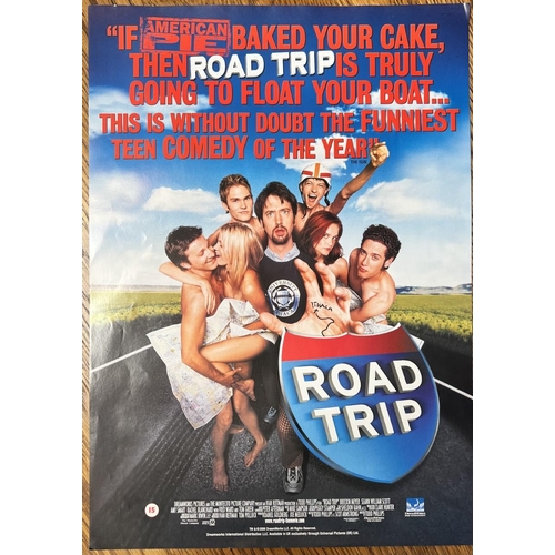 An unframed movie poster of the film 'Road Trip'. 60cm