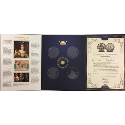 1676 - Two part sets by London Mint. Monarchs of the Twentieth Century (silver threepence present) & Your C... 