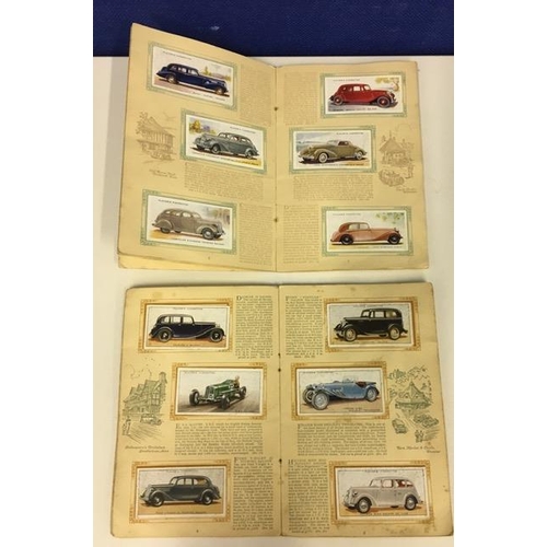 1755 - Two complete Player's cigarette card albums. Motor Cars & Motor Cards Second Series.