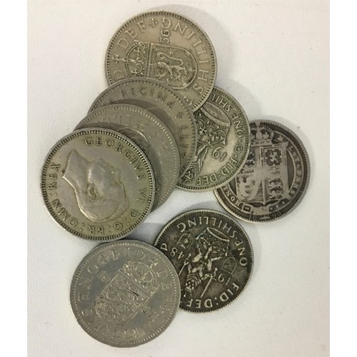 1670 - A quantity of pre-decimal & post decimal GB coinage, together with a bag of worldwide coins. Include... 