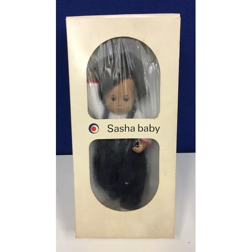 765 - An original Trendon Ltd Sasha Baby doll (girl). Item no. 4-505. Appears never removed from original ... 