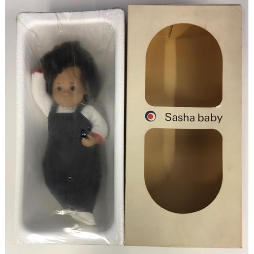 765 - An original Trendon Ltd Sasha Baby doll (girl). Item no. 4-505. Appears never removed from original ... 