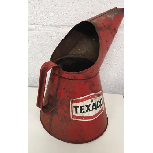 683 - A vintage 'Texaco' oil can. height 27cm.