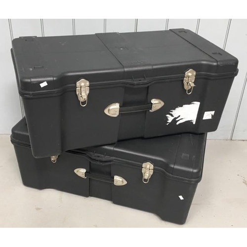 711 - A pair of large storage boxes, by 'Contico'.