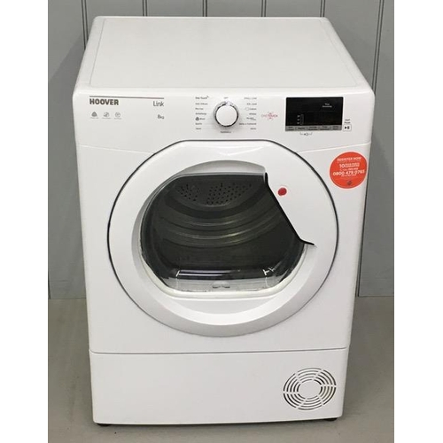 800 - A Hoover 'Link' 8kg condenser dryer, model C8DCG-80. Tested & appears in full working order. Dimensi... 