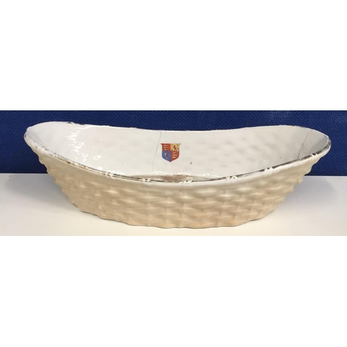 624N - A WWI Grimwades' dish from 1917/18, made by the girls of Staffordshire during the winter of 1917/18.... 