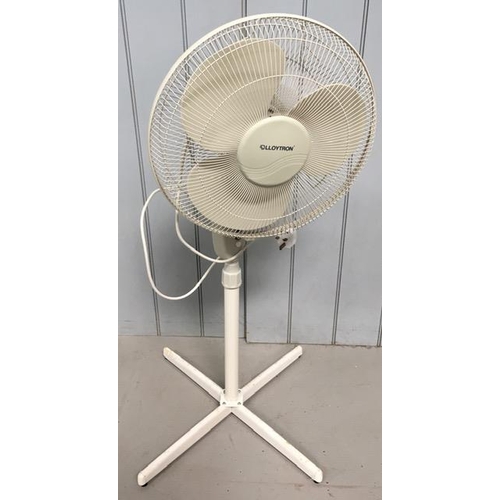 794 - An upright floor fan, by Lloytron, model F59. tested & appears in full working order.