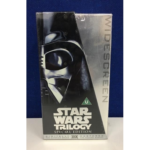 1701 - An original Star Wars Trilogy VHS set, from 1997. Still vacuum sealed.