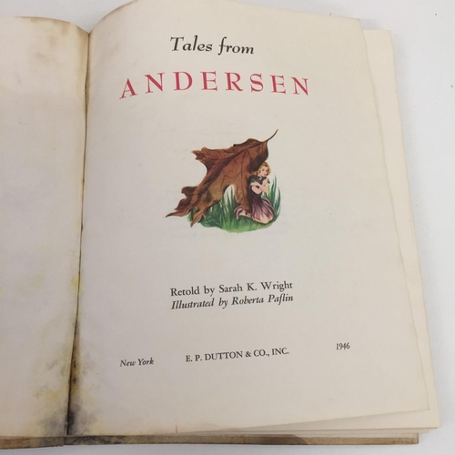 1768 - A 1946 first edition of 'Tales from Andersen' retold by Sarah K Wright.