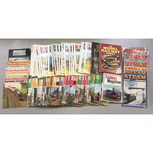 1775 - A collection of approx. 44 rail enthusiast magazines, from 1970 to 1979. Includes 75th Anniversary T... 