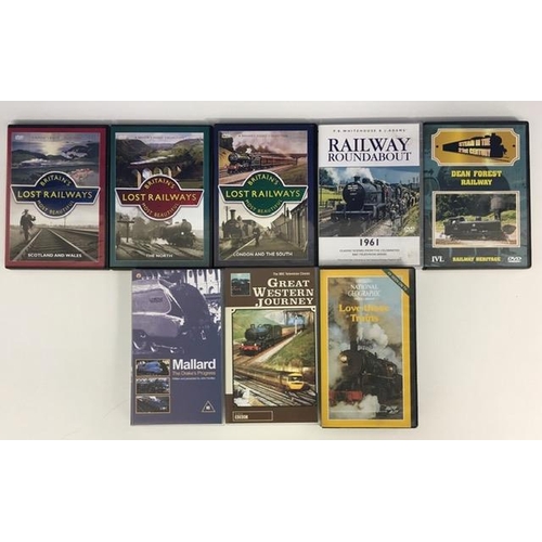 1779 - A collection of rail-related videos & DVD's. Eight in total.