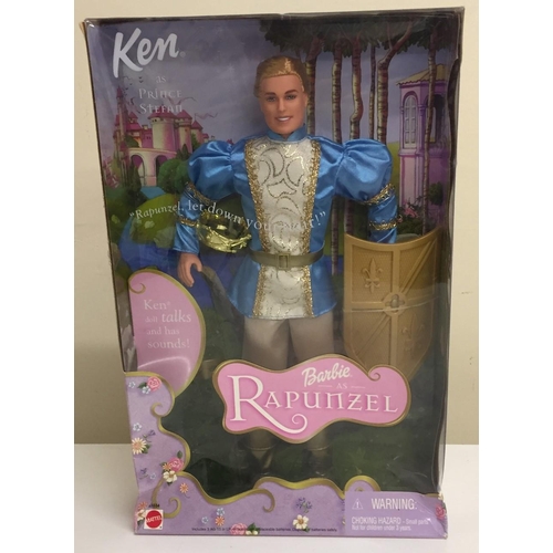 1824 - Ken as Prince Stefan, from Barbie as Rapunzel. Talking doll with accessories. Boxed/unopened, by Mat... 