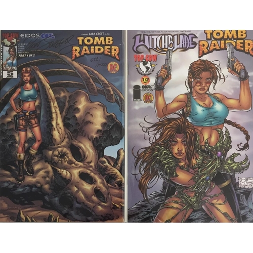 1993 - Two Top Cow sealed & certificated 'Lara Croft Tomb Raider' comic books.
'Witchblade/Tomb Raider', no... 