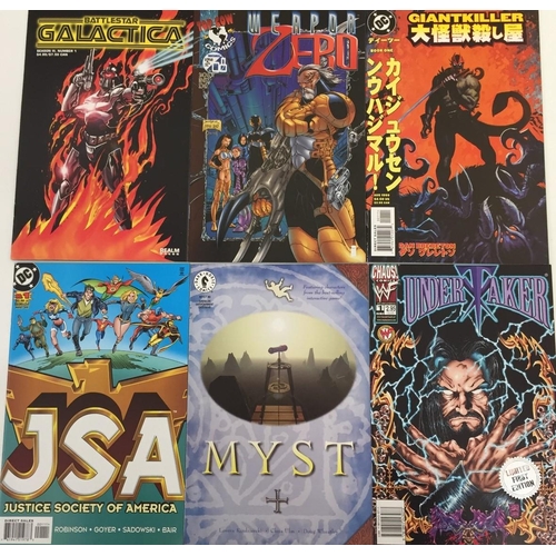 1999 - Six comic books.
DC Comics 'Giantkiller', no.1, August 1999.
DC Comics 'JSA', no.1, August 1999.
Rea... 