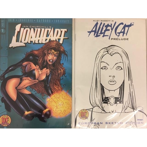 2000 - Two sealed/certificated Dynamic Forces comic books.
'Alleycat', Euro cover, limited edition 2834/750... 