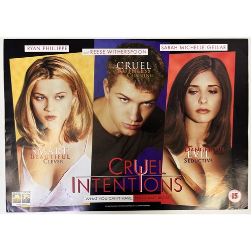 2564 - An unframed movie poster of the film 'Cruel Intentions'. 42cm x 60cm