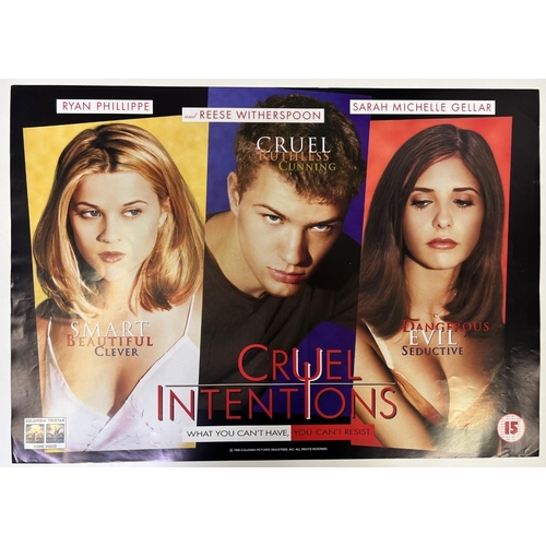 2565 - An unframed movie poster of the film 'Cruel Intentions'. 42cm x 60cm