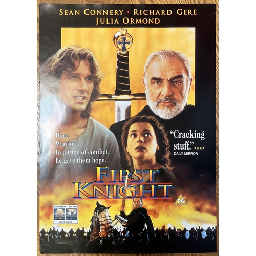 2573 - An unframed movie poster of the film 'First Knight'. 60cm x 42cm