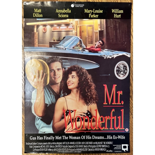 2578 - An unframed movie poster of the film 'Mr. Wonderful'. 60cm x 42cm