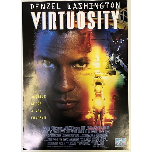 2583 - An unframed movie poster of the film 'Virtuosity'. 60cm x 42cm