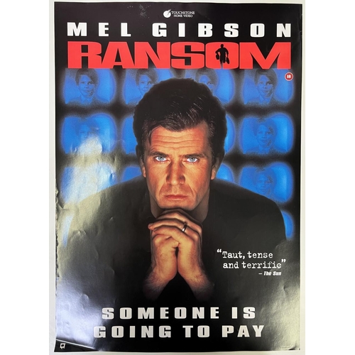 2615 - An unframed movie poster of the film 'Ransom'. 60cm x 42cm