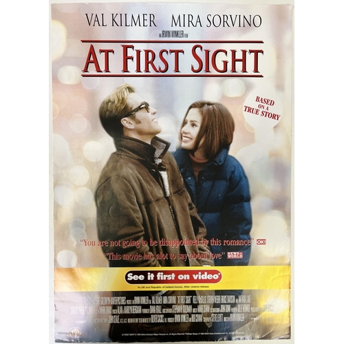 2604 - An unframed movie poster of the film 'At First Sight'. 60cm x 42cm