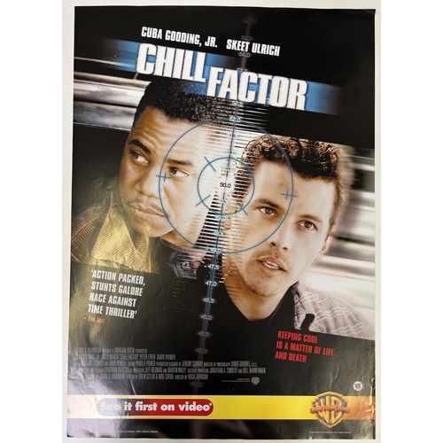 2605 - An unframed movie poster of the film 'Chill Factor'. 60cm x 42cm