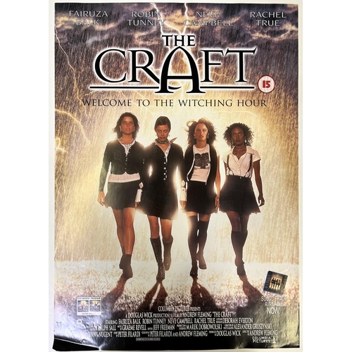 2607 - An unframed movie poster of the film 'The Craft'. 60cm x 42cm