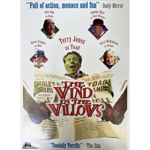 2609 - An unframed movie poster of the film 'The Wind In The Willows'. 60cm x 42cm