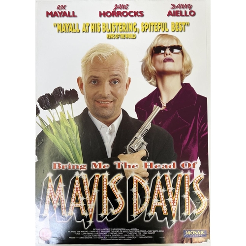 2628 - An unframed movie poster of the film 'Bring Me The Head Of Mavis Davis'. 60cm x 42cm