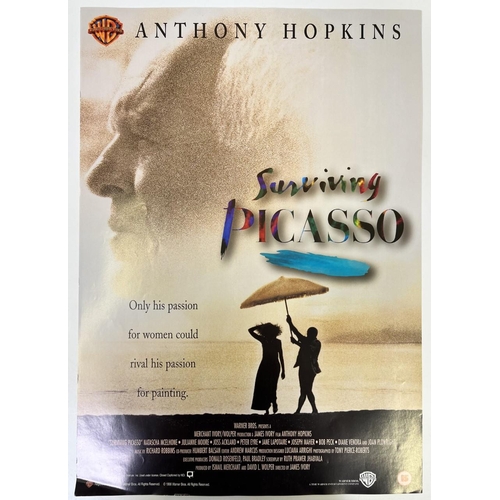 2625 - An unframed movie poster of the film 'Surviving Picasso'. 60cm x 42cm