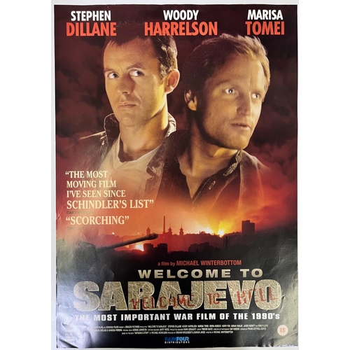 2630 - An unframed movie poster of the film 'Welcome To Sarajevo'. 60cm x 42cm