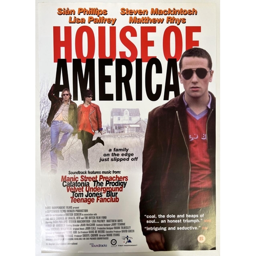 2633 - An unframed movie poster of the film 'House of America'. 60cm x 42cm