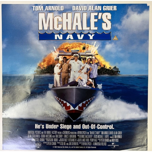 2648 - An unframed movie poster of the film 'McHales Navy'. 42cm x 42cm