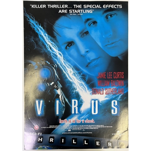 2662 - An unframed movie poster of the film 'Virus'. 60cm x 42cm