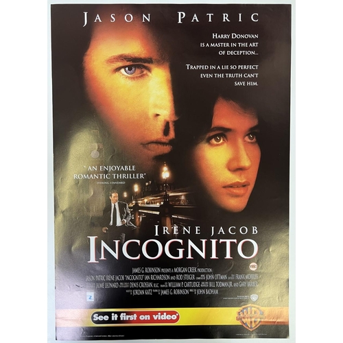 2667 - An unframed movie poster of the film 'Incognito'. 60cm x 42cm