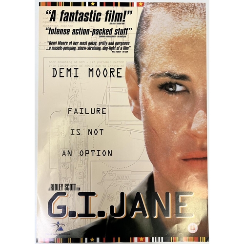 2665 - An unframed movie poster of the film 'G.I. Jane'. 60cm x 42cm