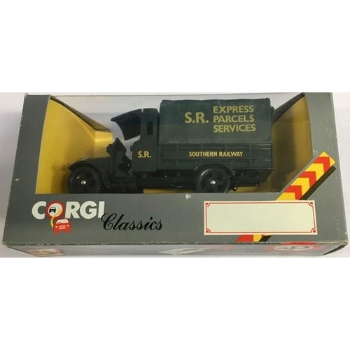 2287 - Corgi C837 1:43 Scale 1929 Thornycroft Van - 'SR Express Parcels'.