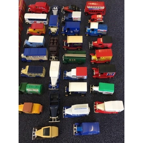 2319 - A collection of approximately 50 diecast vehicles, mostly by Lledo. Twenty boxed (boxes generally in... 