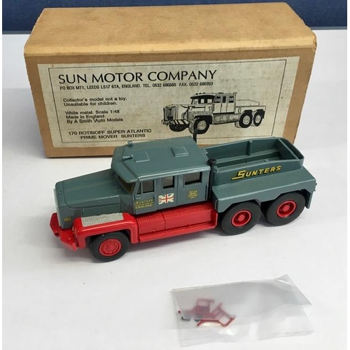 2355 - Very rare Sun Motor Company (by A Smith\Auto Models) 170 1:48 Scale Rotinoff Super Atlantic Prime Mo... 